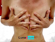 Watch My Boobs Bounce ! You Jerk Off And You Cum Now - Luna Daily Vlog - Lunaxsun