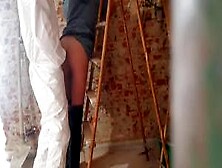 In The Building Site I Pay The Worker With Anal And He Cums My Ass