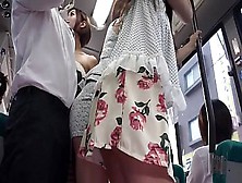 Asian Babes Fuck On The Bus