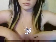 Emo Teen Shows Her Big Tits And Masturbates Online