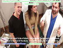 $Clov Become Doctor Tampa,  Glove In As Katie Cummings Gets Gyno Exam While Male Nurse Watches Exam