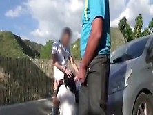 Public Outdoor Fucking With Swinger Wife And Male Strangers