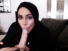 Sexy Hijab Wife With Curves Fucked