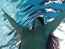Hot Teen Diana In Fishnet Stockings Underwater (Porn Hot Teen)