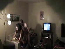 Amateur Couple Bangs In Front Of Spy Camera