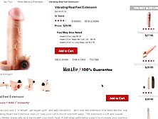 Vibrating Real Feel Extension – Penis Extension