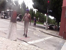 Nude On The Street