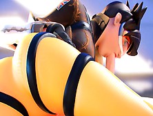 Animated Nude Tracer From Game Overwatch Fuck