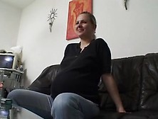 German Pregnant Milf