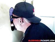 Cute Guy Curious In Trying A Glory Hole