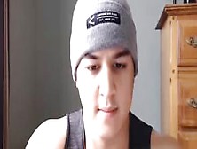 Perfect Webcam Teen Sucks His Cock