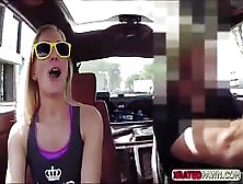 Lovely Blonde Teen Tricks To Sell Car At The Pawn Shop But Instead Gets Caught Selling Pussy