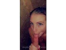 Kaylee Killion Shower Blowjob Porn Video Leaked 2