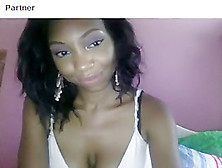 Cute And Hawt Dark Beauty Show All On Chatroulette