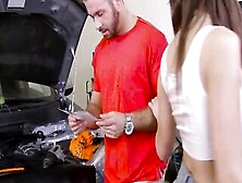 Brazzers Exxtra - The Mechanic Clip Starring Ashley Adams And Chad White