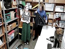 Shoplifter Gets Bang Inside Doggy Style