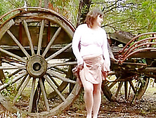 Chubby Orgasm Outdoors On Wagon (Anyone Have A Name?)