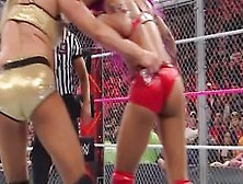 Wwe - Sasha Banks Gets Thrown By Charlotte Flair