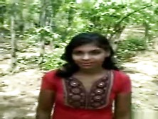 Naught Indian Girl Has Premarriage Sex In The Forest