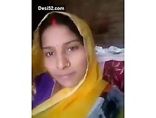 Desi Horny Village Ex-Wife Flashing Melons And Snatch