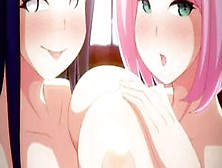 Hinata And Sakura Titjob