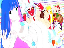 Panty And Stocking With Garterbelt Cartoon 3D Compilations