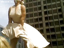 Tribute To Marilyn Monroe - Found A Good Spot For Windblowns