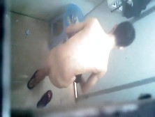 Chinese Students Masturbating While Showering