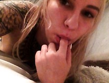Horny Blonde Masturbate And Squirt In Webcam Chat
