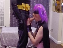 Kick Ass Parody Big Guy Teaches Hit Girl To Suck And Fuck