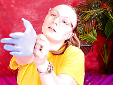 Asmr Video With Medical Nitrile Gloves (Arya Grander)