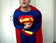 Twink Superman Cums