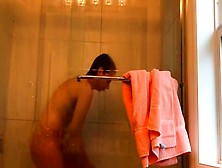 Watching My Nineteen Years Old Sister In The Shower