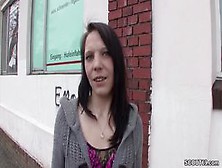 Stranger Seduce German Teen From Street To Fuck For Cash