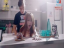 Horny Beauty Asian Teen Gets Screaming Orgasms And Deep Fuck While Trying To Cook In Kitchen
