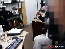 Busty Business Lady Having A Deal With The Pawn Man - Lady A.