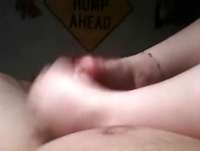 Girlfriend Gives Footjob