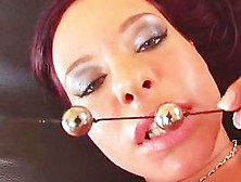 Mirella Exposes Her Tight Pussy Through A Speculum Which Gets Filled With Milk.