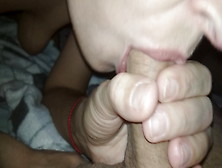 Wife Gives Blowjob