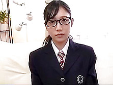 Young Japanese Teen In Schoolgirl Uniform Fucked