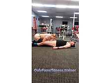 Trainer Fucks In Gym