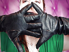 Asmr: My Very Old Vegan-Leather Gloves (Arya Grander) Sfw Sounding Fetish Video
