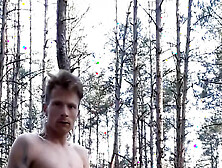 Horny Wanker Jacking Off In The Woods - 10 Years Of Difference