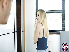 Blonde Teen Crystal Seduce And Fuck Her Hunk Neighbor