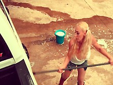 Diggin Britt Truck Washing