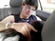 Young Mexican Teen,  Blowjob In Car