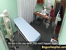 European Hospital Amateur Licked By Doctor