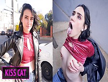 Spunk On Me Like A Pornstar - Public Agent Pickup Student On The Street And Banged / Kiss Cat