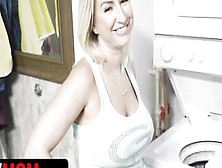 Perv Cougar - Big Boobed Stepmom Gave Her Stepson Some Motivation To Do His Household Chores