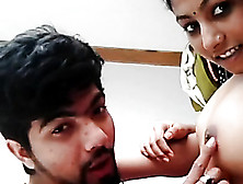 Breast Sucking During Foreplay For Foxy Indian Teen